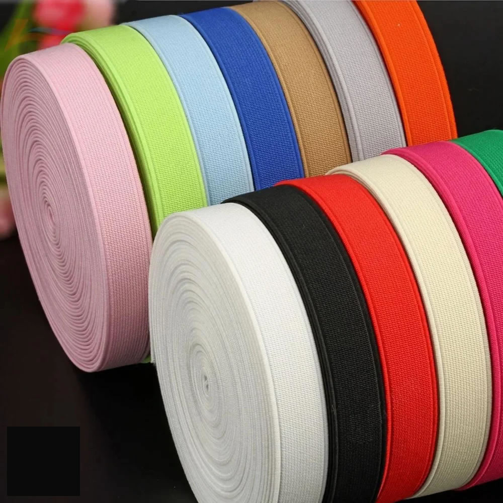 Woven White Garment Elastic Tape